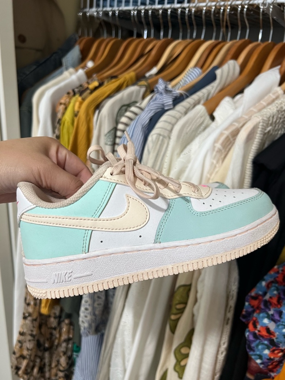 NIKE Air Force 1 Girls Pastel Sneakers